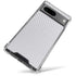 White Carbon Fiber Specialty Texture Material Google Pixel 7a Clear Case